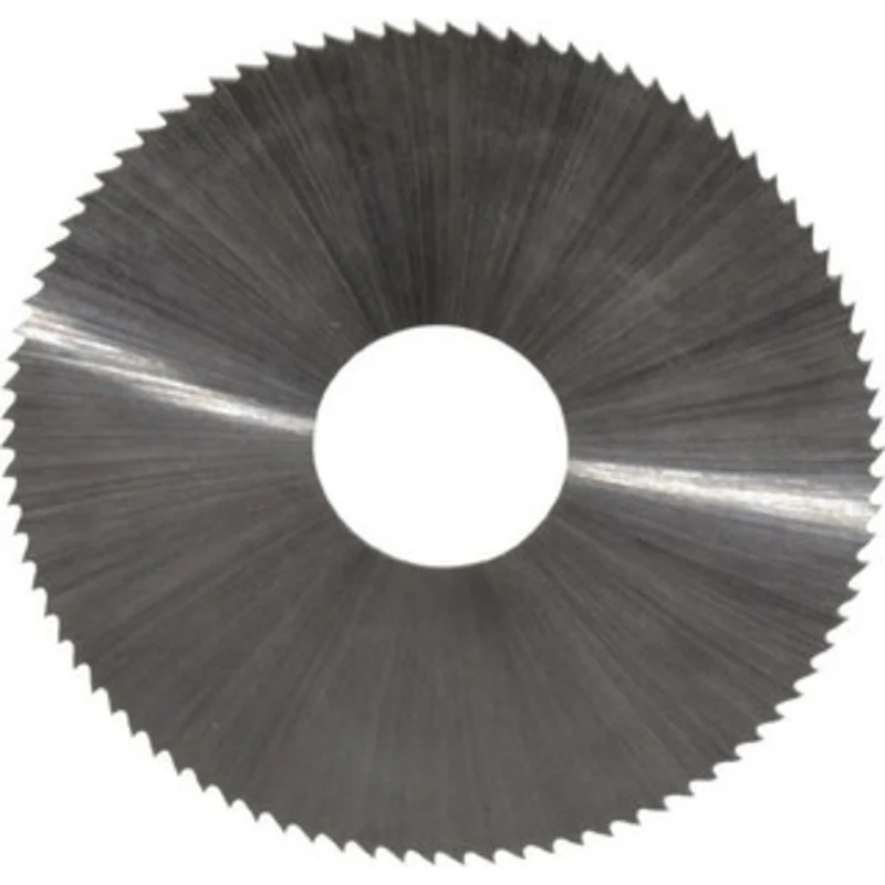 Controx-Neuhauser 1-3/4 x 0.02, 1/2 Arbor, 90-Tooth High Speed Steel Slitting & Slotting Saw Uncoated, RH Cut, Straig...